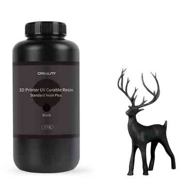 Фотополімерна смола Creality Resin, LCD Standard Plus 1кг, black, transparent (3302020090) Вінниця