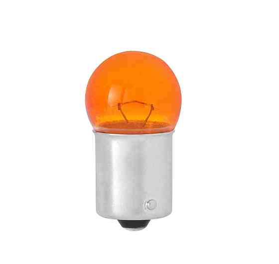 Вказівна лампа розжарювання HeadLight RY5W 12V BA15S AMBER (поворот/габарит) Харків