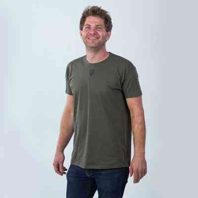 Футболка Sol's Imperial 190 Тризуб хакі S (11500269/141S) Вінниця