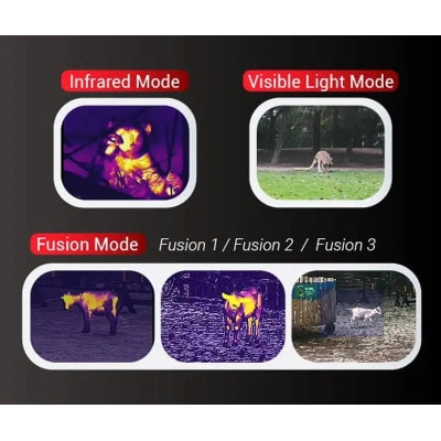 Монокуляр Guide тепловізійний/цифровий TL650 2,8-22,4x50 640х48012m з далекоміром 1400 м (TL650) Винница - изображение 7