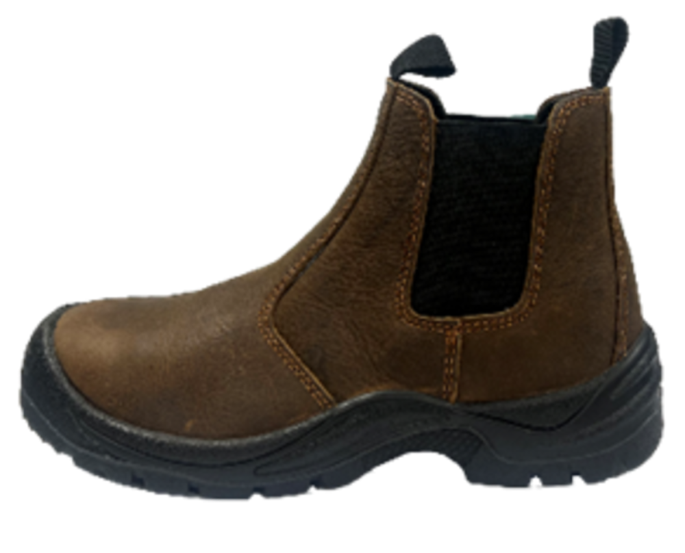 Чоботи низькі робочі з нубук шкіри YATO CHELSEA, розм. 41, з поліуретановою підошвою Одеса - фото 3