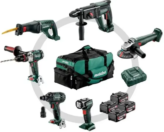 Metabo Zestaw Combo - klasa 18 V Set Construction 6.1 4 Акумулятори Li-Power 18V/4.0Ah Київ
