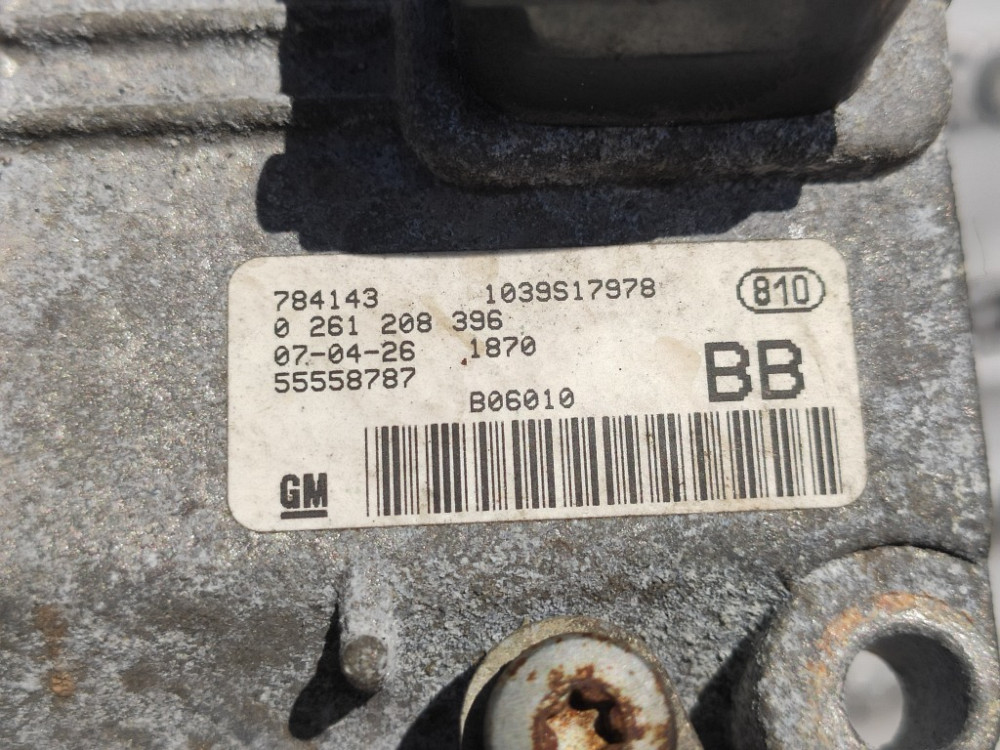 Блок керування двигуном Opel Astra H 1.4 бензин 16V 2004-2010 (0261208396) Ковель - фото 2