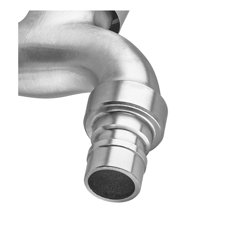 Кран для холодної води Zerix BIB-002 1/2 (нерж. сталь) (ZX1490) Киев - изображение 3