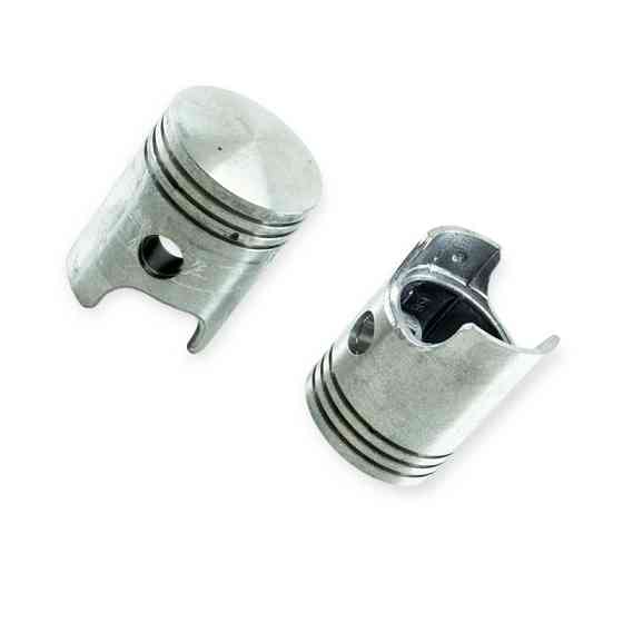 Поршень ЯВА 12V 2р комплект 2шт 58,50 мм голий мотоцикл Мукачево