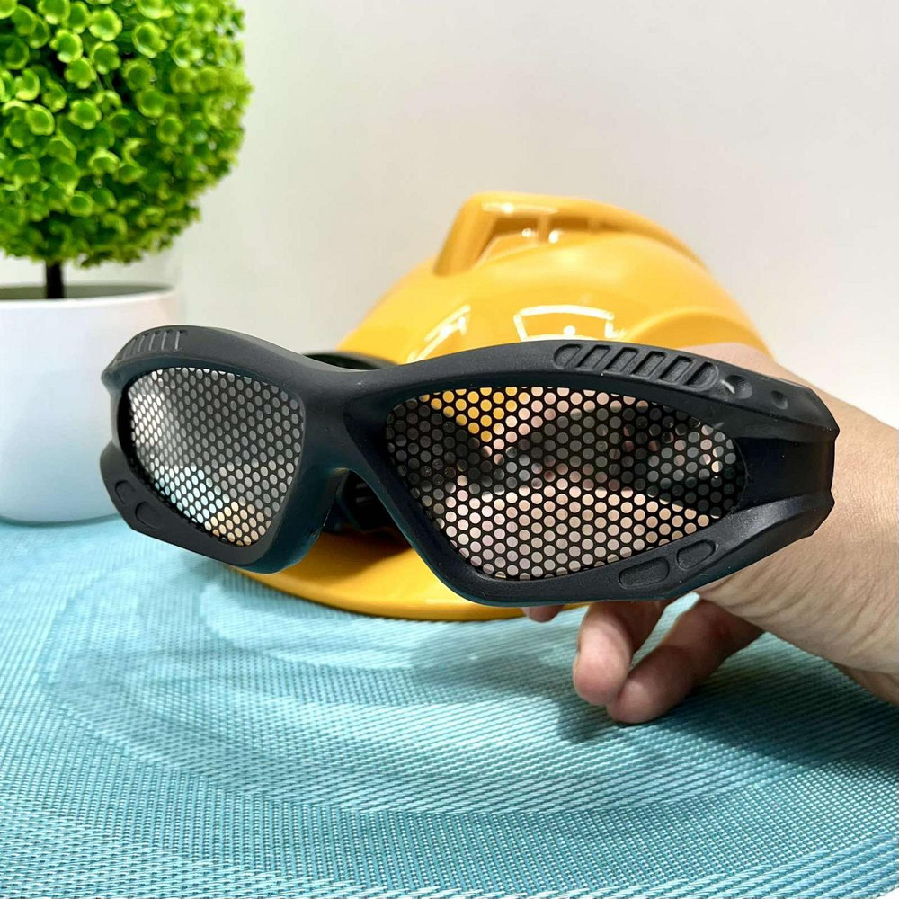 Набір інструментів 19 предметів жилет маска окуляри болти молоток плоскогубці Жовтий (T015A) Чернигов - изображение 2