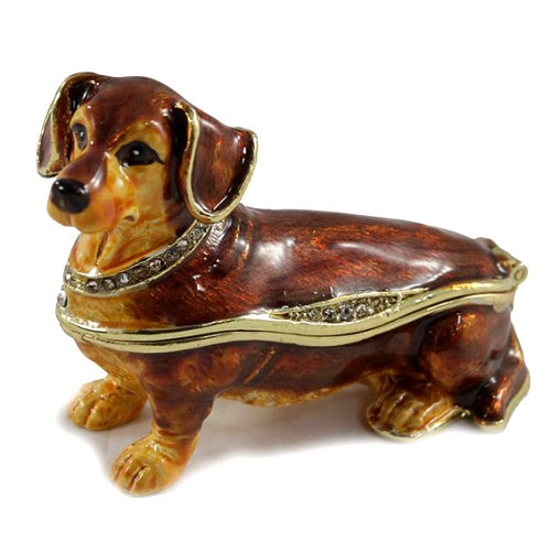 Скринька металева Собачка такса Київ - фото 1