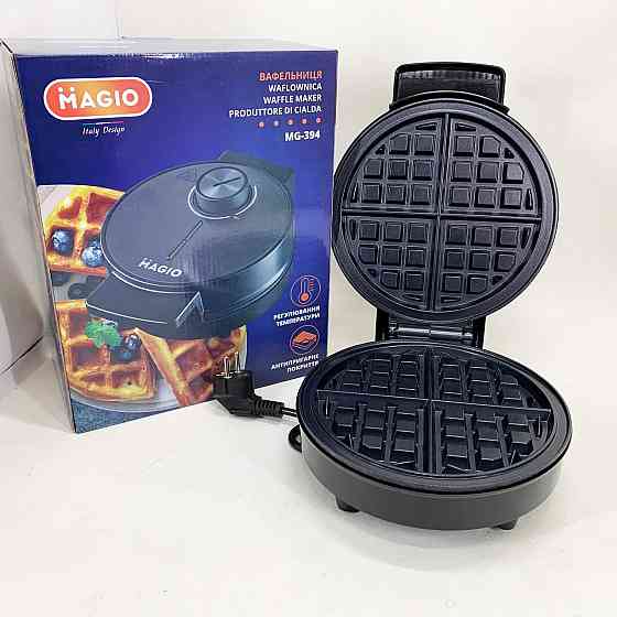 Вафельницы для венских вафель MAGIO MG-394 1025 Вт, Вафельницы для дома Вафельница сладких вафель IM-20 Киев