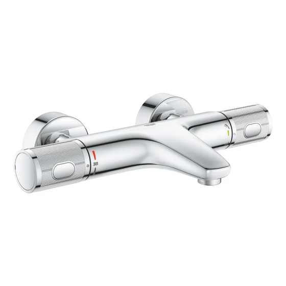 Змішувач для ванни з термостатом Grohe Grohtherm 1000 Performance (34830000) Київ