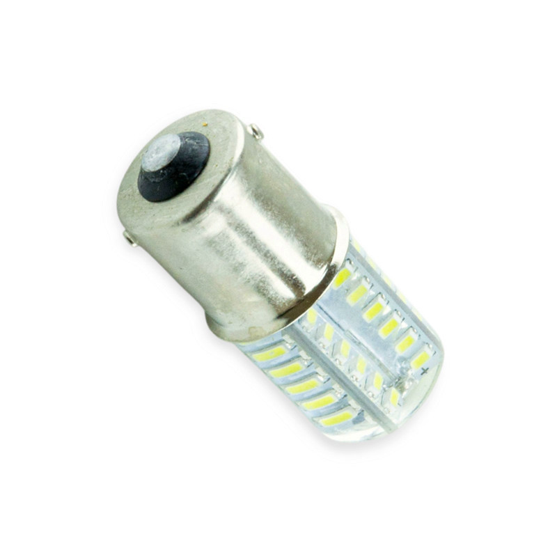 Автолампа А 12-21 белая 48 SMD 3014 силикон светодиодная Мукачево - изображение 1