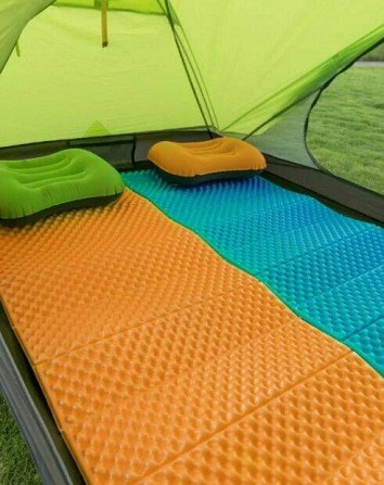 Килимок складний IXPE Naturehike NH19QD008, алюмінієва плівка, 185x56х1,8 см, помаранчевий Київ - фото 6