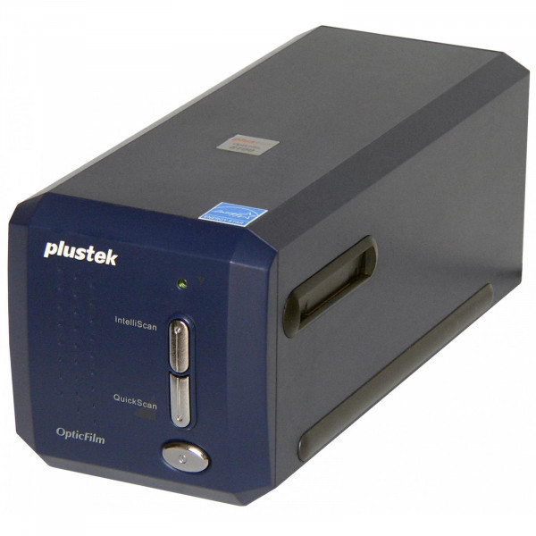Сканер Plustek OpticFilm 8100 (7200dpi 48bit LED швидк. 36сек. плівковий слайд-сканер синій) Київ - фото 1