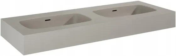 Раковина  Elita Dimple Duo 120Cm Marmur Fume Matt 168891 Киев