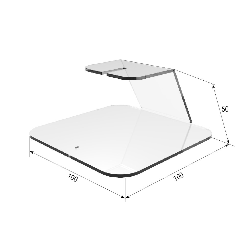 Підставка під ножі EKOSTAR 100х100х50 мм Київ - фото 3