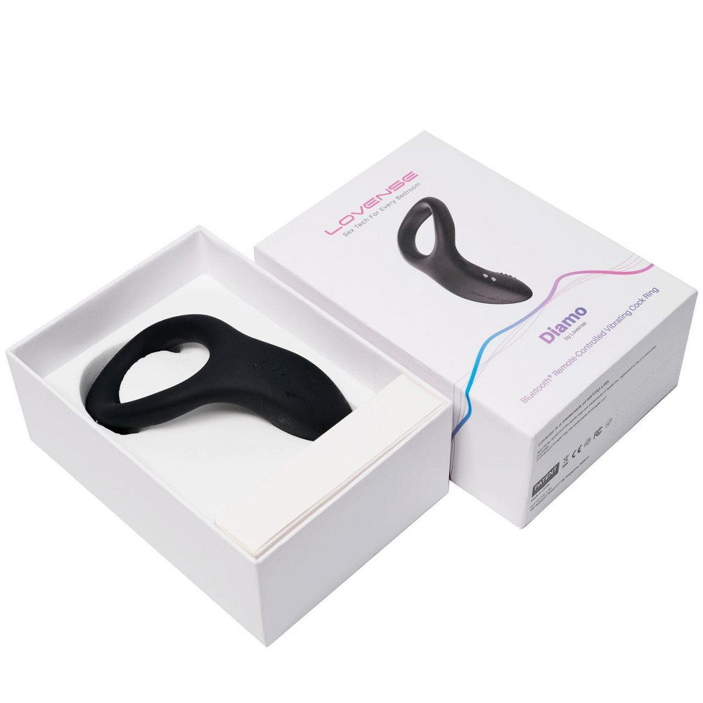 Смарт кольцо-насадка на член Lovense Diamo Cock Ring Sex Aura Киев - изображение 5