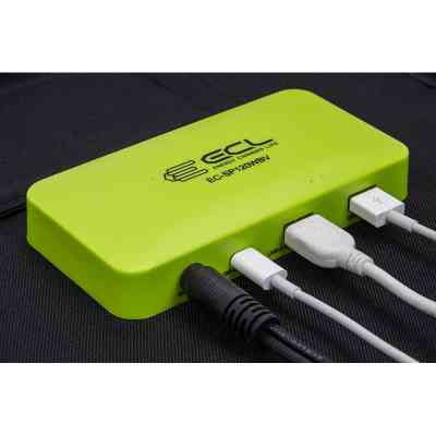 Портативная солнечная панель ECL 120W регулятор USB-C 2xUSB 1xQC 3.0 1550x555x5мм 3.9кг (EC-SP120WBV) Вінниця