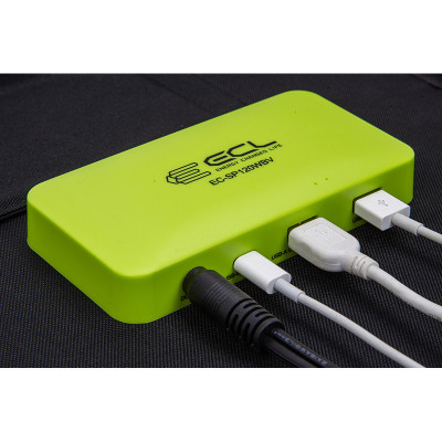 Портативная солнечная панель ECL 120W регулятор USB-C 2xUSB 1xQC 3.0 1550x555x5мм 3.9кг (EC-SP120WBV) Вінниця - фото 5