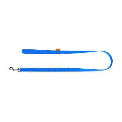 Повідець для собак Dog Extreme з нейлону подвійний Ш 20 мм Д 122 см блакитний (42982) Вінниця