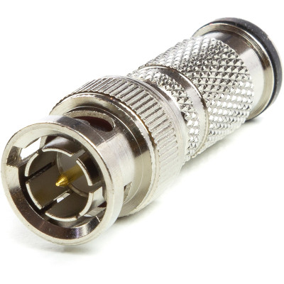 Коннектор BNC компрессионный разъем для медного кабеля RG-6 (10 шт.) PowerPlant (KOMRG6) Винница - изображение 1