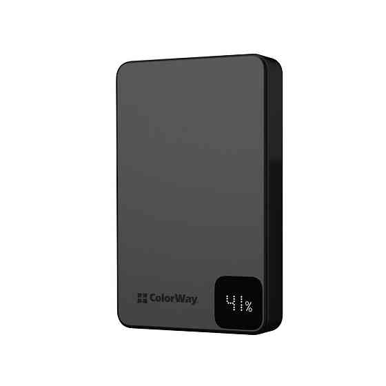 Універсальна мобільна батарея ColorWay 15W MagSafe 10000 mAh Black (CW-PB100LPA1BK-WPDD) ( 18085 ) Харьков