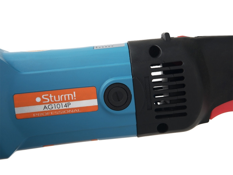 Угловая шлифовальная машина Sturm AG9514P, 125 мм, 1000 Вт, длинная рукоять (читать описание) Ровно - изображение 3