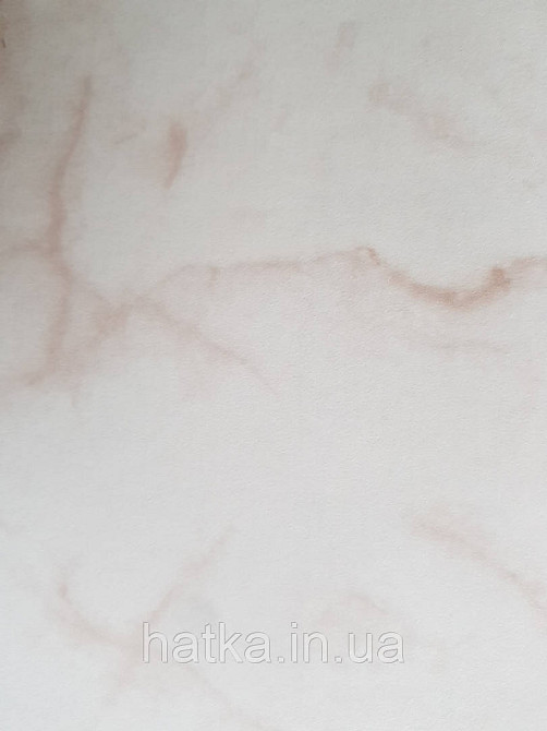 Обои виниловые на флизелине Marburg 31738 Imagine штукатурка под мрамор кремовые на белом фоне Киев - изображение 3