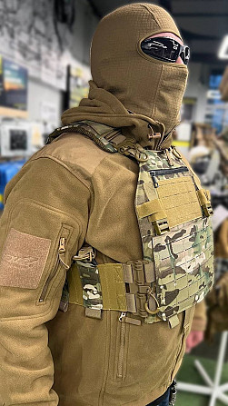 Тактична плитоноска із системою Molle (без плит) Мультикам Вінниця - фото 7