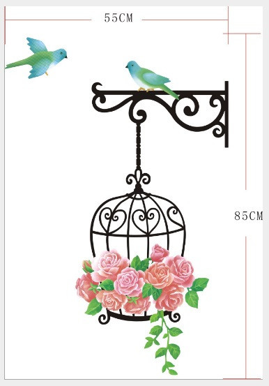 Декоративна наклейка на стіну птахів. Київ - фото 2