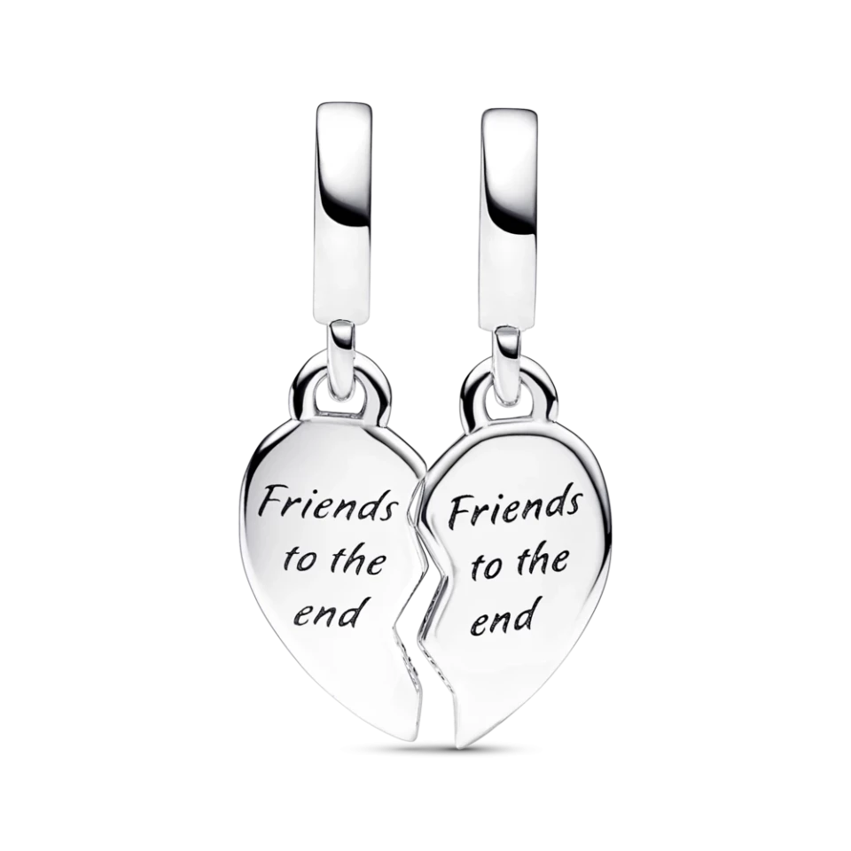 Срібна намистина "Друзі назавжди " MasterSem Київ - фото 2