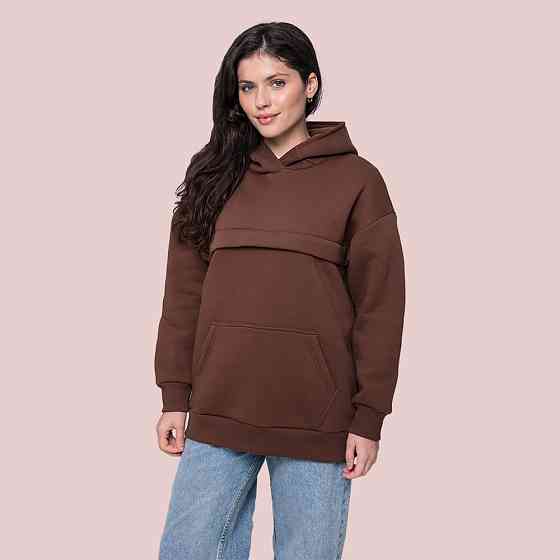 Худи для беременных и кормящих Шоколад Киев