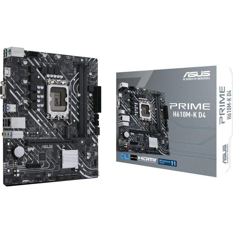 Материнська плата Asus Prime H610M-K D4 Socket 1700 microATX Харків - фото 7