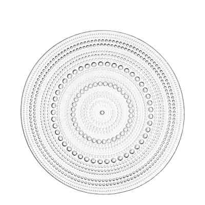 Тарелка Ardesto Verbena, 24.5см, скло, прозорий (AR5028) Винница