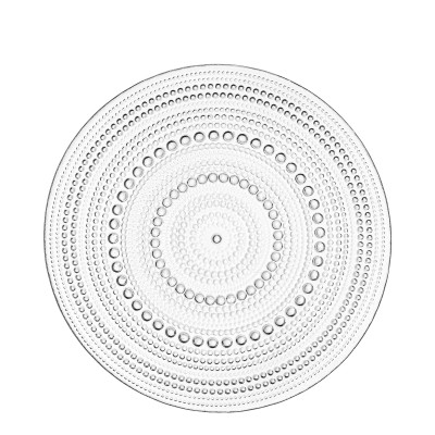 Тарілка Ardesto Verbena, 24.5см, скло, прозорий (AR5028) Вінниця - фото 1