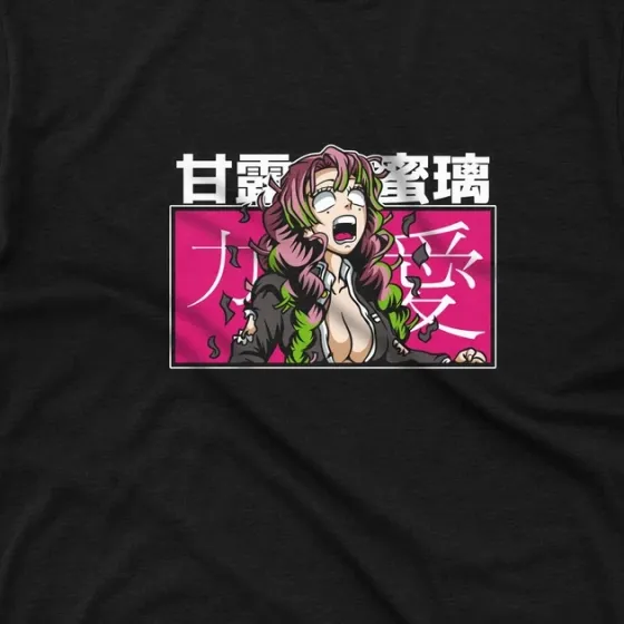 Футболка для подростка мальчика с принтом Клинок, рассекающий демонов Міцурі 5 140E Размер 160 Anime10463 Днепр