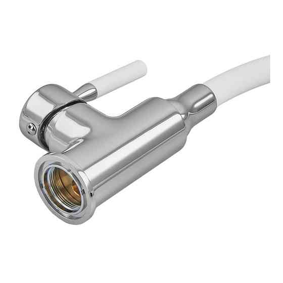 Кухонный смеситель Zerix Atrium-011-T Refl.WHITE с хромированной отделкой и белым силиконовым изливом (ZX4719) Харьков
