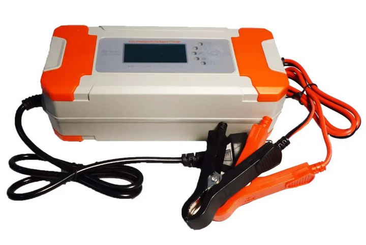 Автомобильное зарядное устройство 12/24V 8А для аккумуляторов c LCD дисплеем Винница - изображение 4