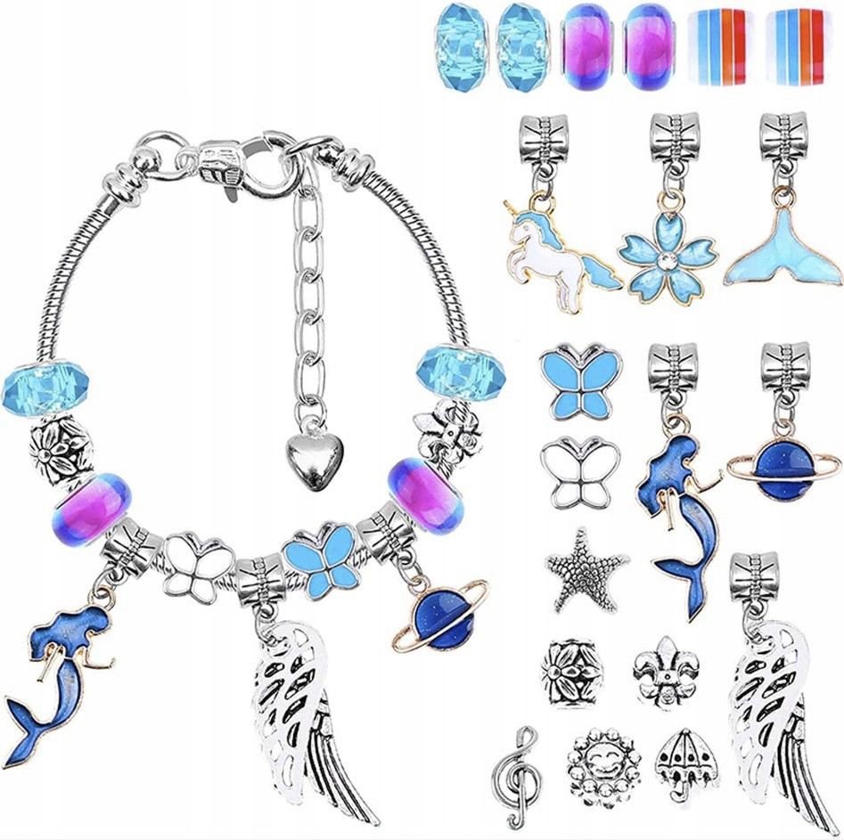 Детский Набор для изготовления украшений 107 элементов с коробкой Kruzzel (20342) Нововолынск - изображение 3