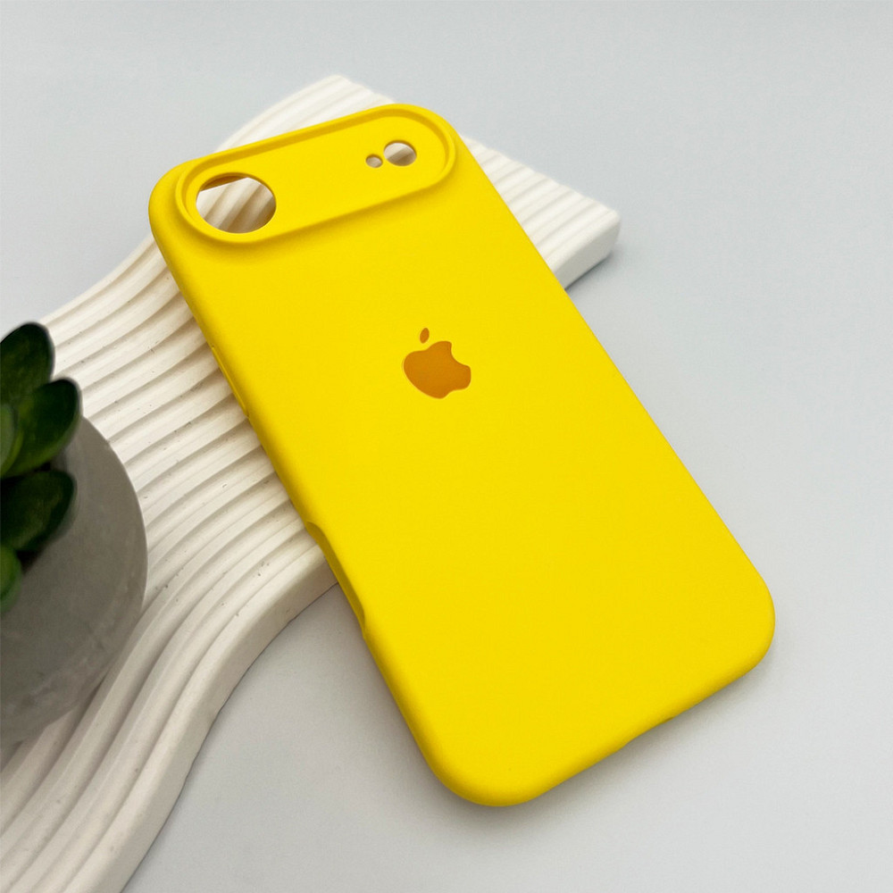 Чохол для смартфона Silicone Full Case AA Camera Protect for Apple iPhone 17 Air 56,Sunny Yellow Київ - фото 4