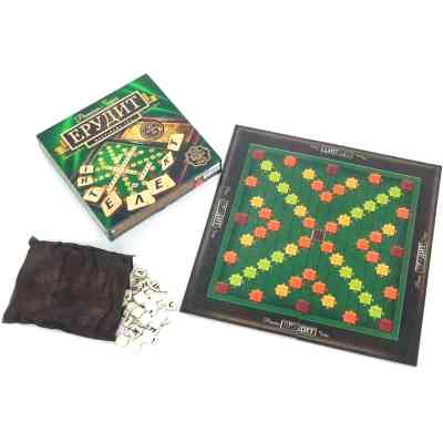 Настольная игра Danko Toys Эрудит Premium series (Erudite Premium series) (укр - рус.) (G-ER-U-01) Винница