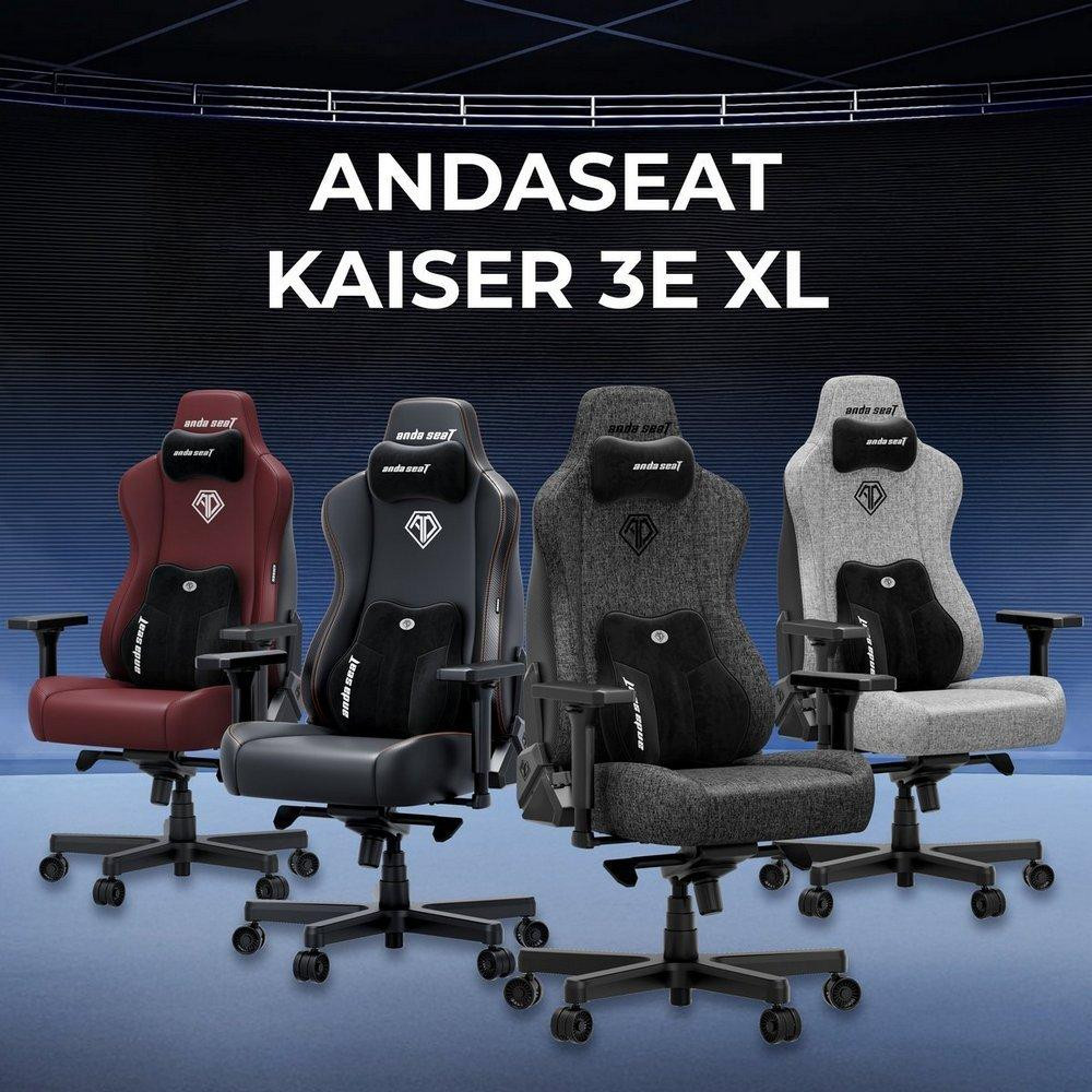 Крісло для геймерів Anda Seat Kaiser 3E XL Black (AD23YC-XL-08-B-PV/C-B01) ( 12192 ) Харьков - изображение 16