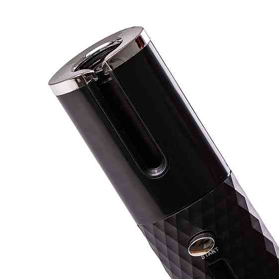 Автоматичний бездротовий стайлер для волосся чорний Київ