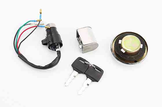 Замки комплект (запалювання, кермо, кришка бака кругла) Київ