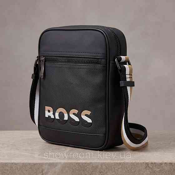 Брендовая мужская борсетка, сумка Boss (3715D) Киев
