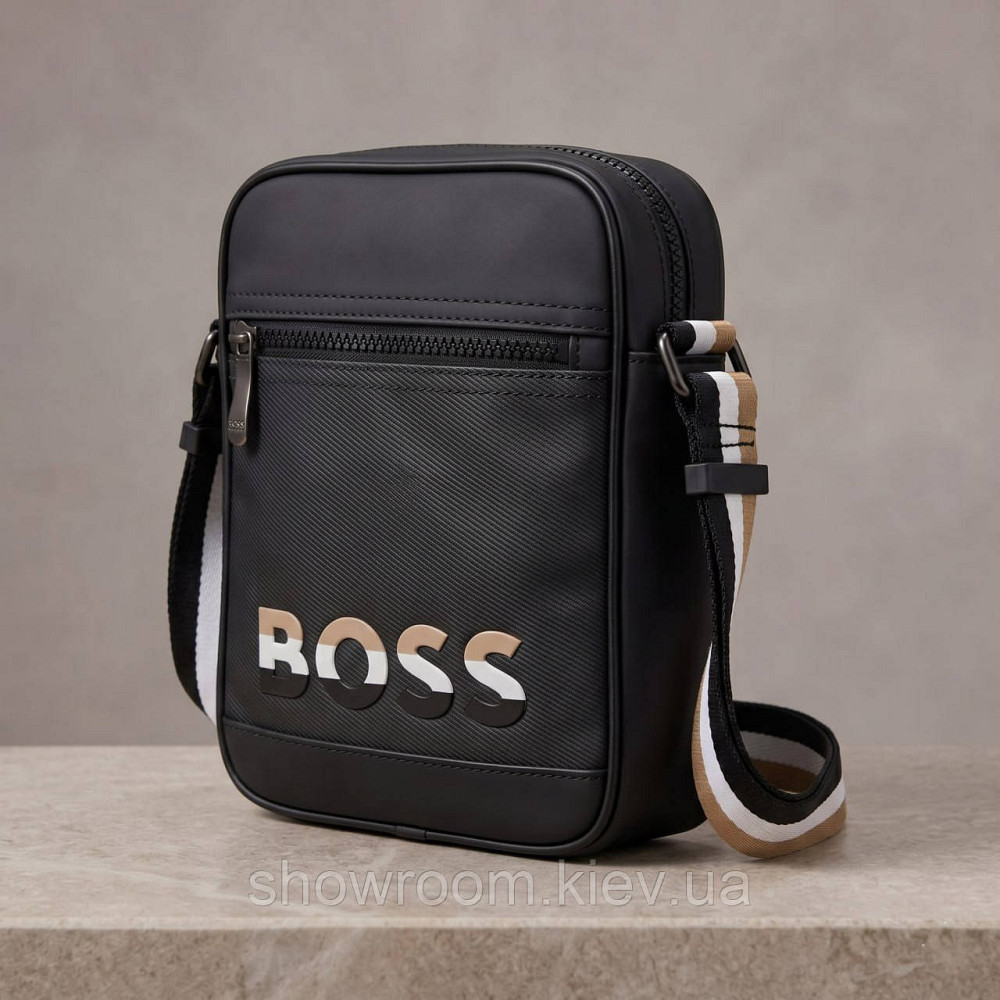 Брендовая мужская борсетка, сумка Boss (3715D) Киев - изображение 1