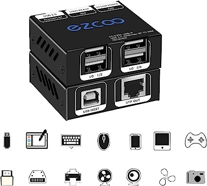 KVM перемикач Ezcoo EZ-EX50-USB-T Луцк - изображение 1
