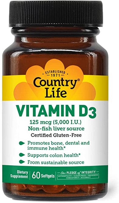 Вітамін Д3 Vitamin D3 5000 IU 60 caps Луцьк - фото 1