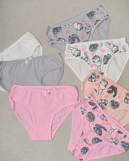 Набор детских трусиков на девочку недельки из 7 шт. Nicoletta 740134 4-5 Киев - изображение 3