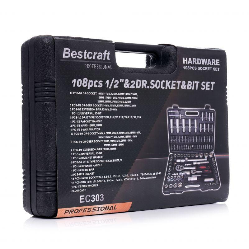 Набір торцевих ключів Kraft&Dele EC303 Київ - фото 3