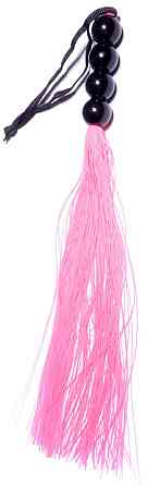 Силиконовый флогер ( длина 37 см ) Fetish Boss Series - Silicone Whip Pink 14