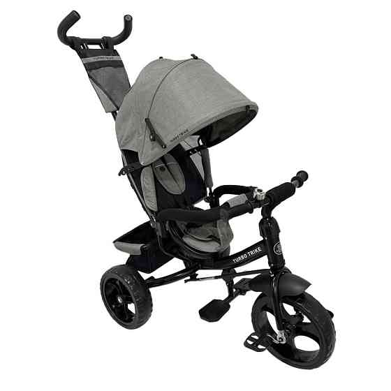 Дитячий триколісний велосипед MT 1005-8 сірий Вінниця